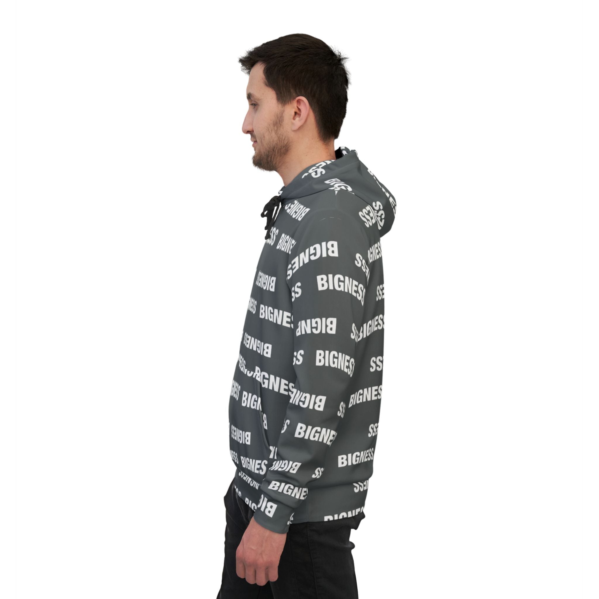 Black Bigness Brand Hoodie