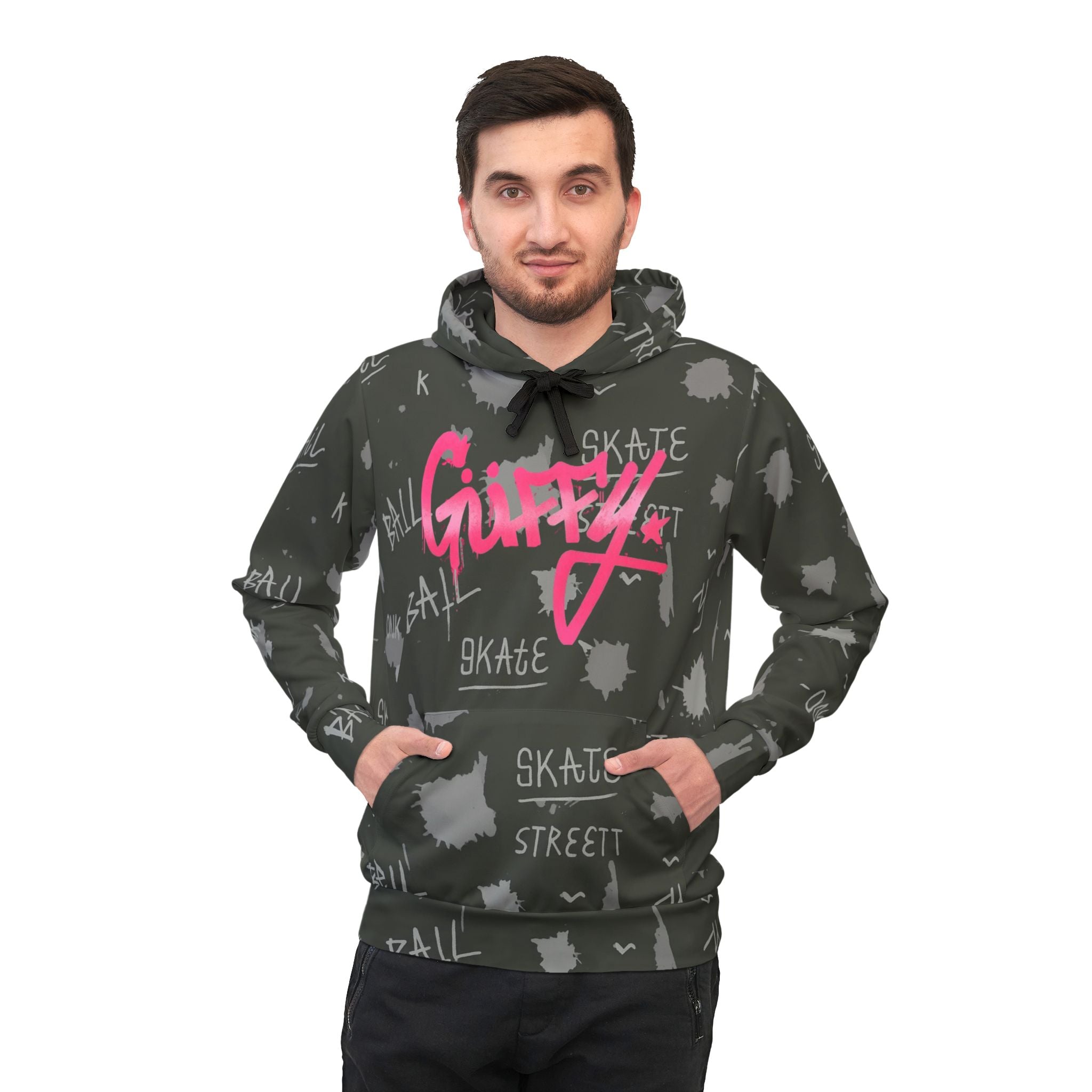 Graffiti Black Guffy Hoodie