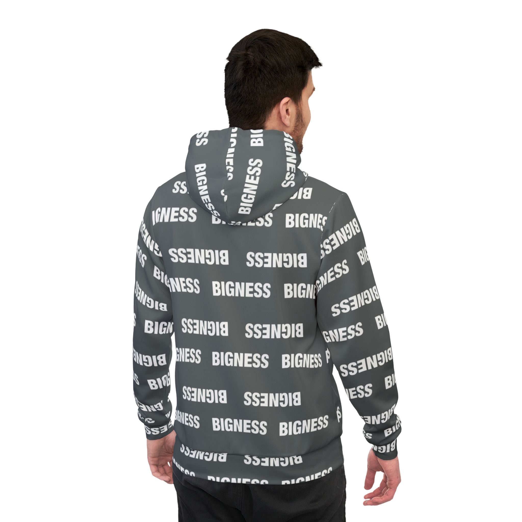 Black Bigness Brand Hoodie