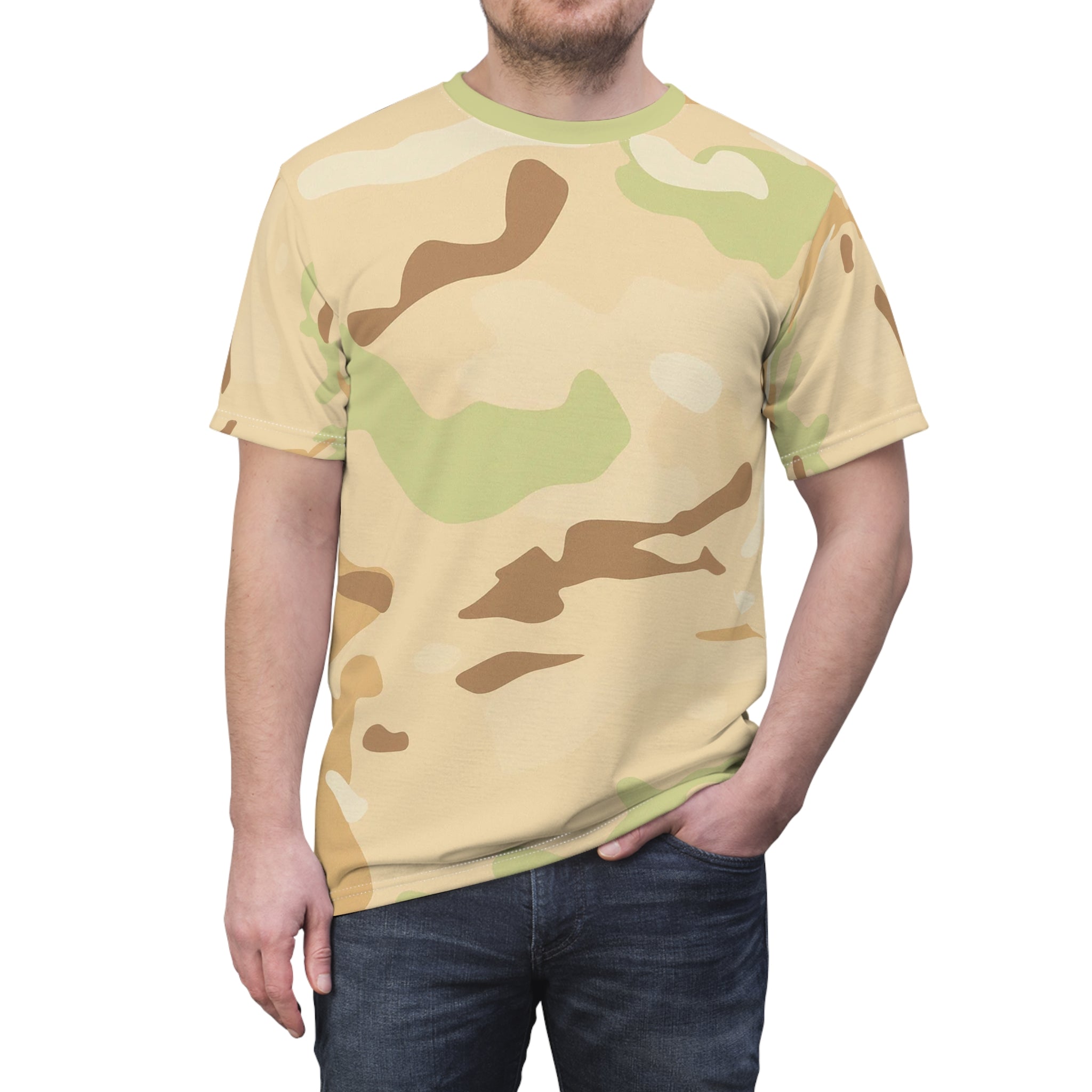Peach Camo T-Shirt