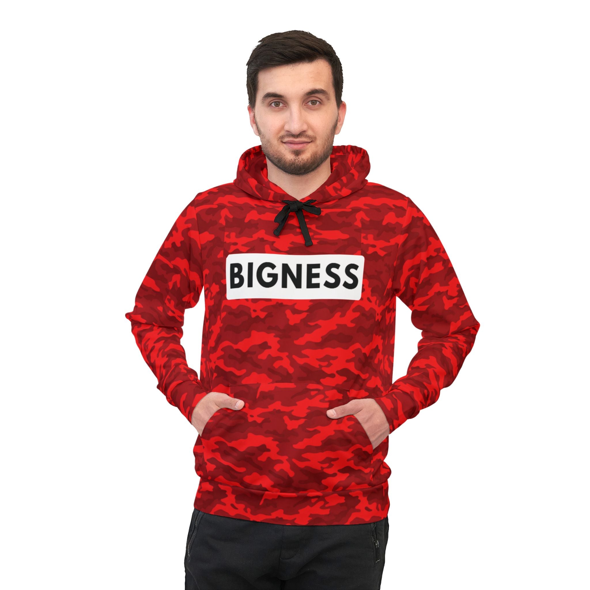 Red Camo Bigness Hoodie