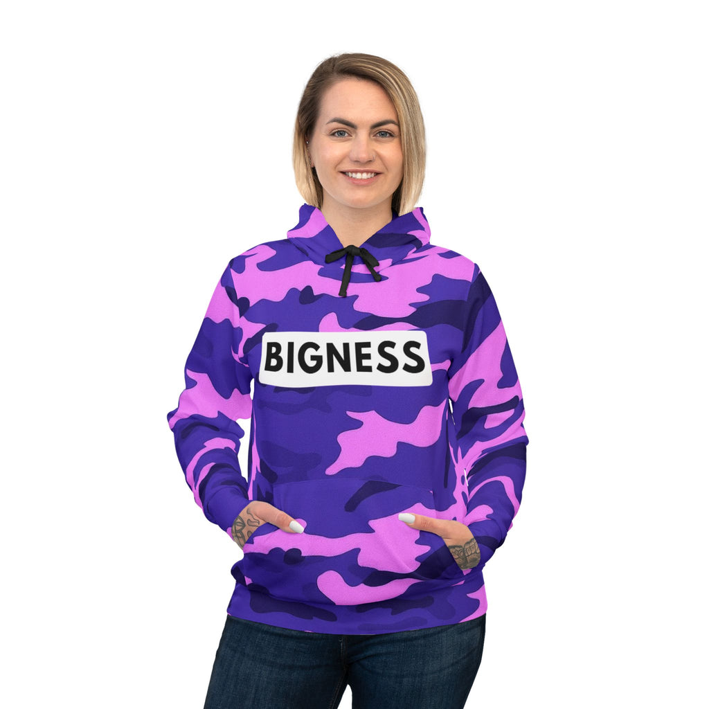 Purple Camo Bigness Hoodie