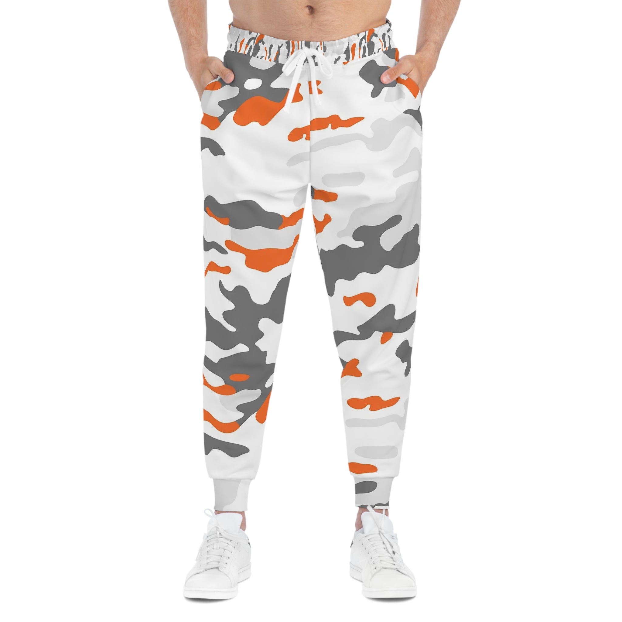 White Camo Muscle Pants