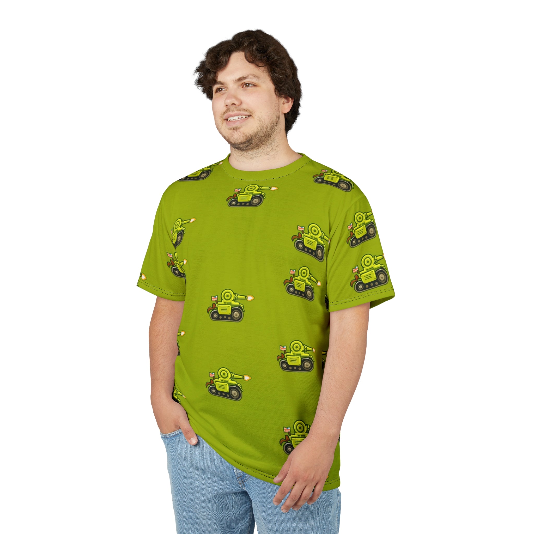 Invade and Persuade Green Tee