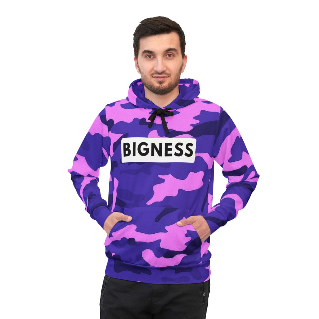 Purple Camo Bigness Hoodie