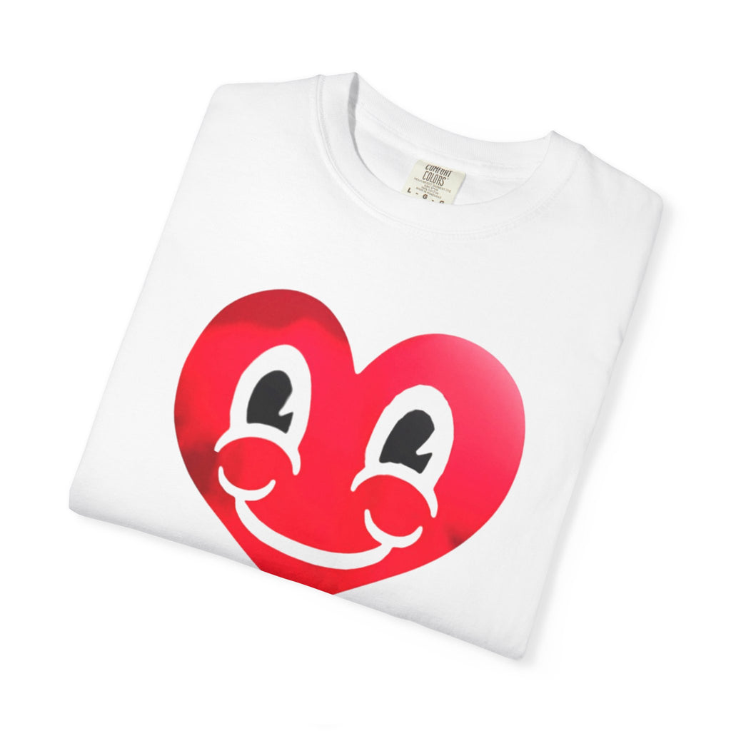 White Happy Heart T-shirt