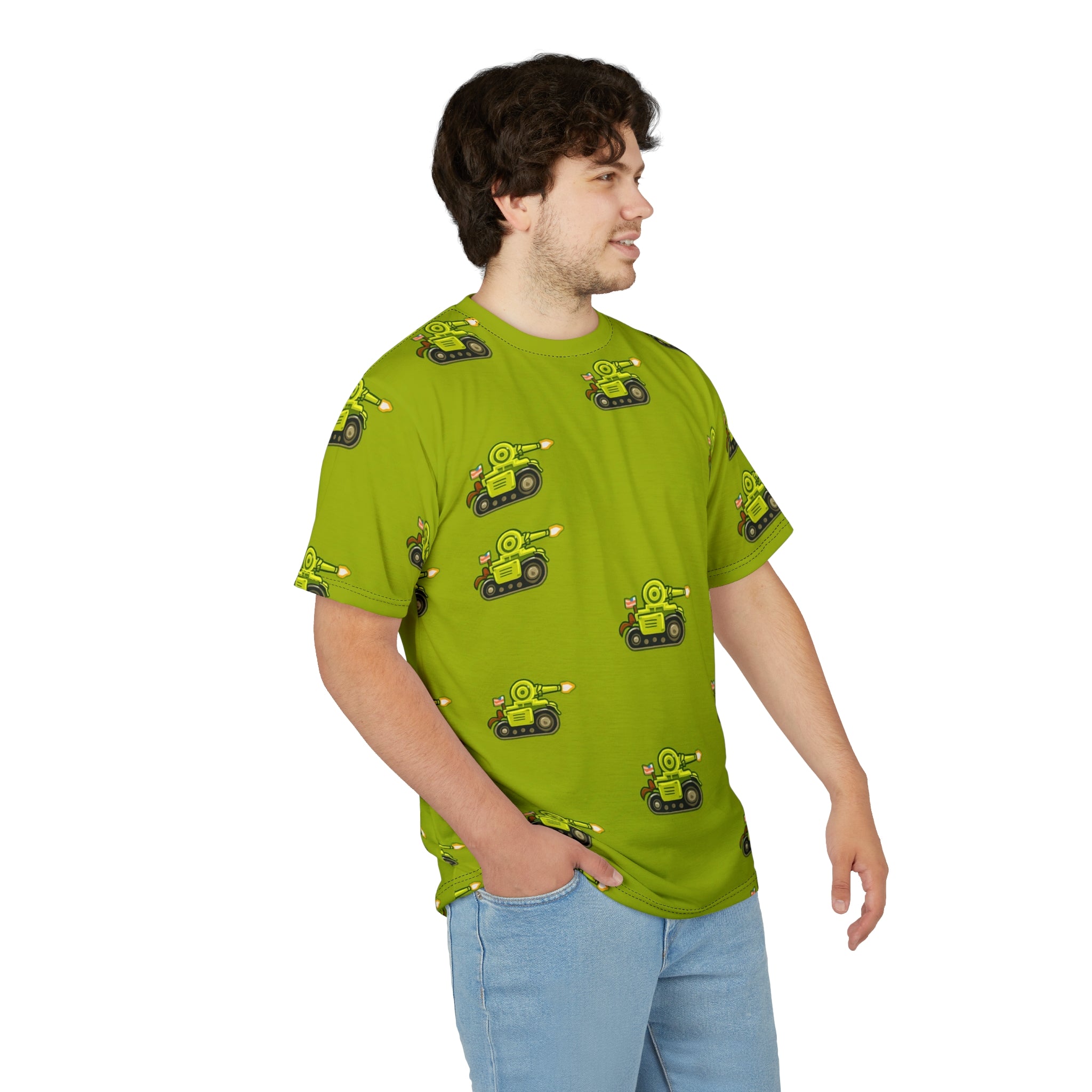 Invade and Persuade Green Tee