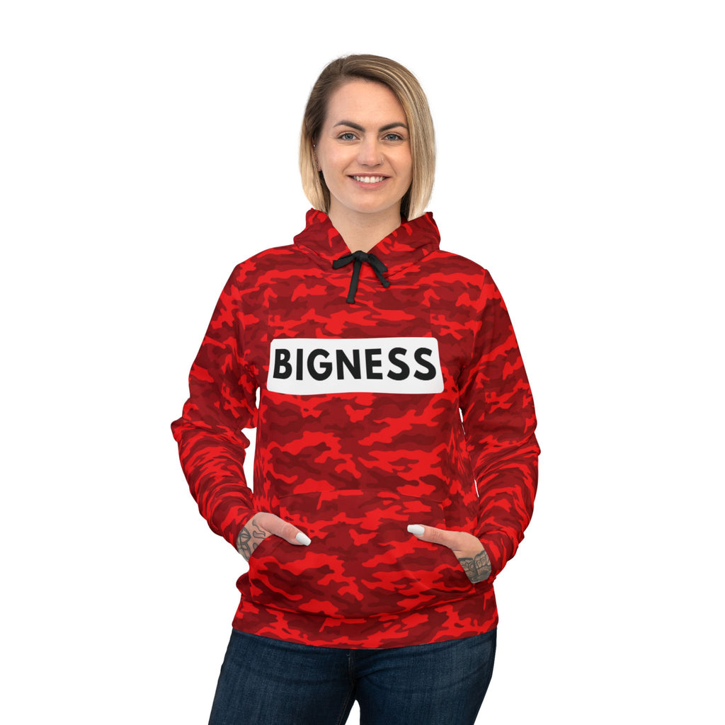 Red Camo Bigness Hoodie