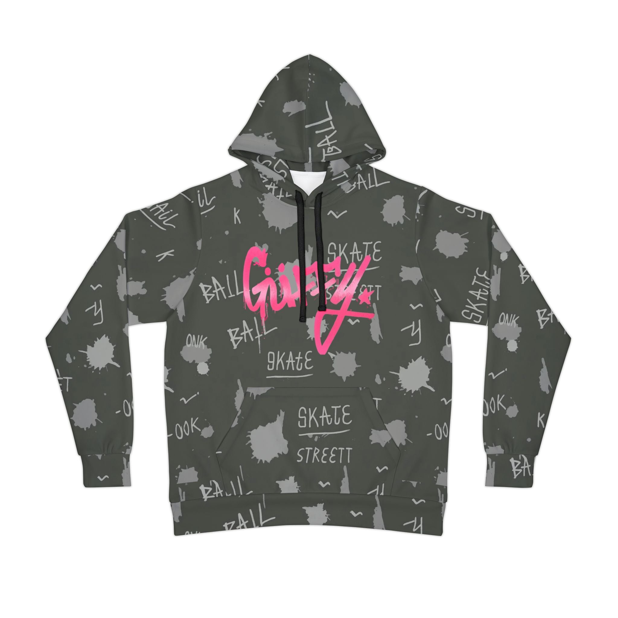 Graffiti Black Guffy Hoodie