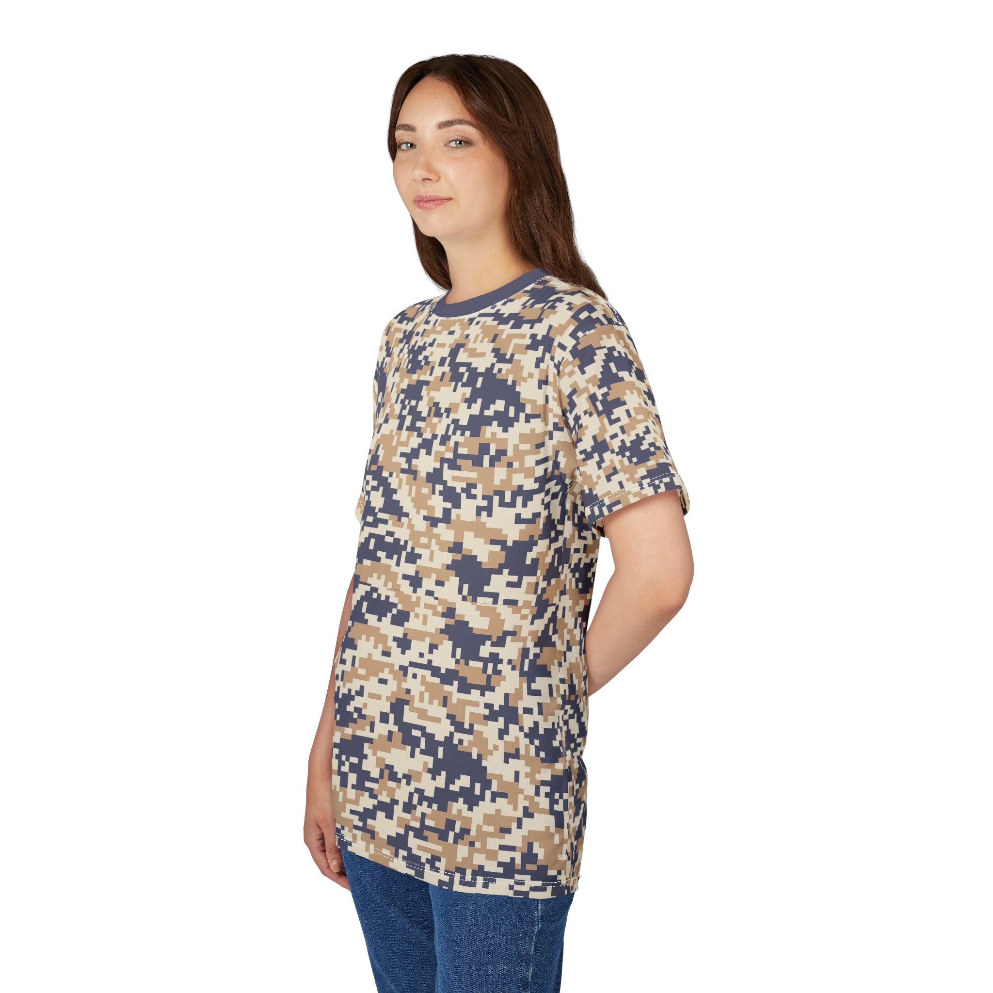 Brown Digital T-Shirt