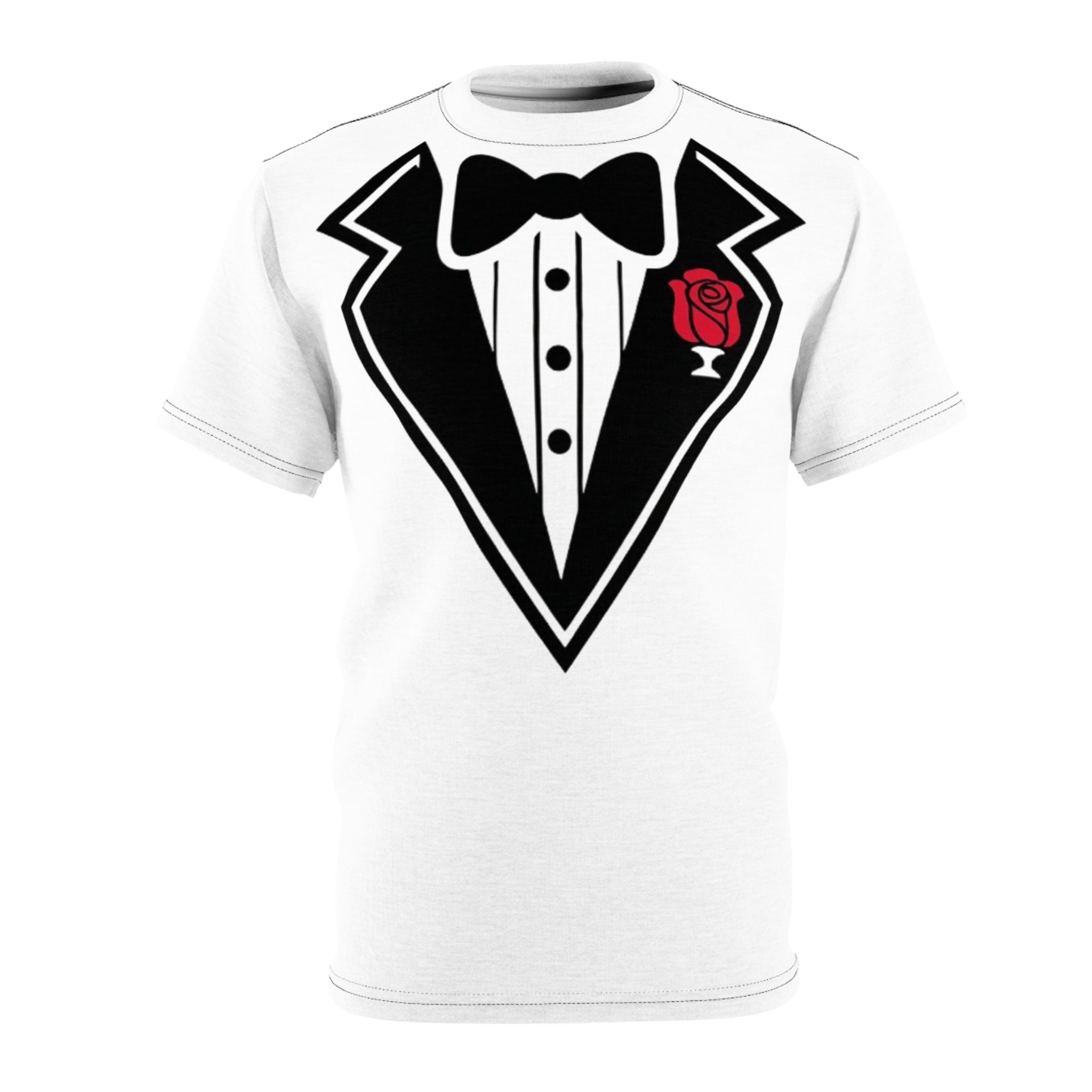 White Tuxedo T-Shirt