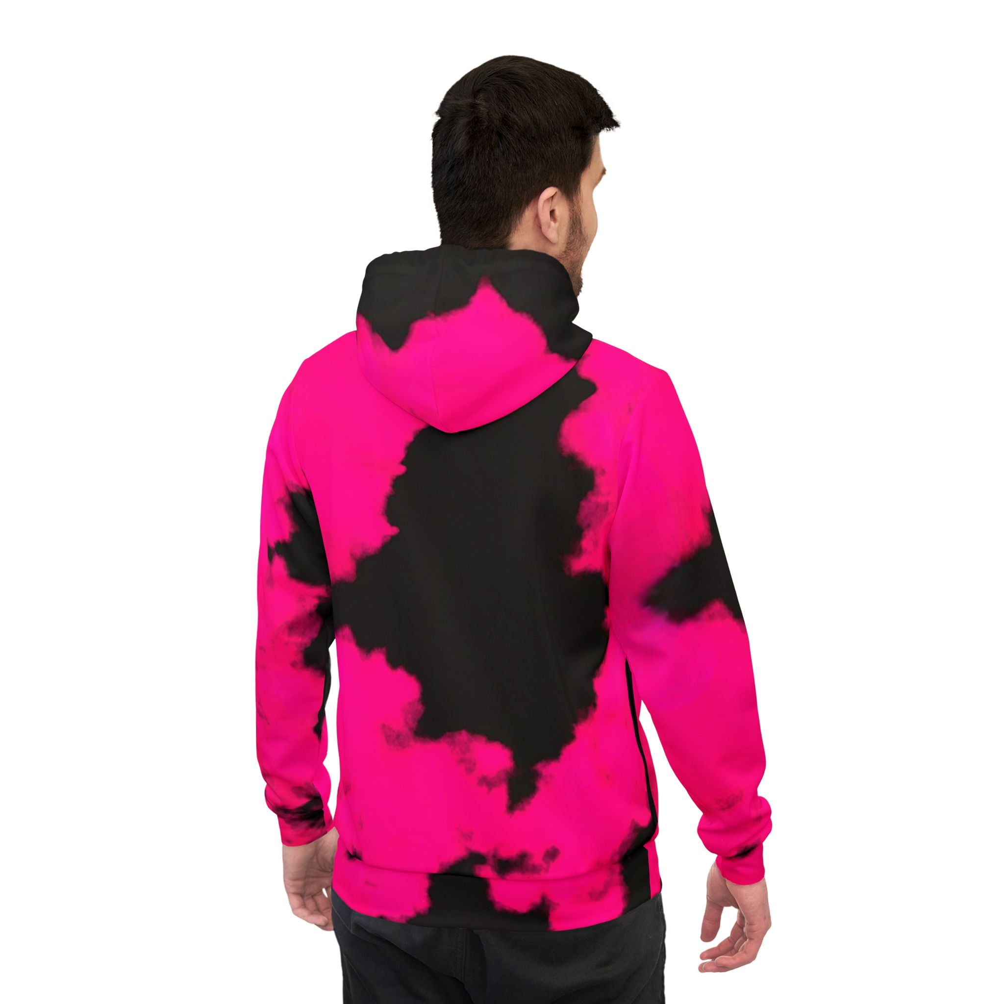 Hot Pink Tie-Dye Guffy Hoodie