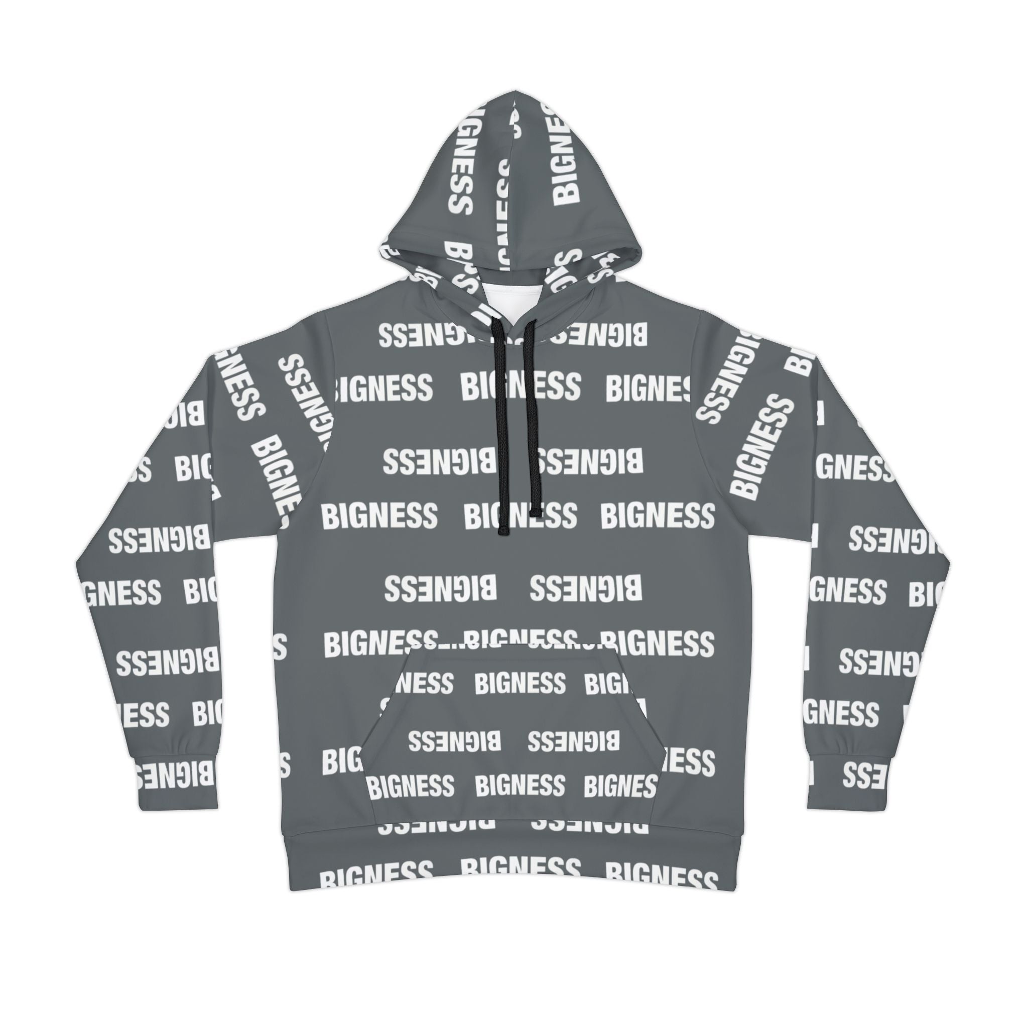 Black Bigness Brand Hoodie