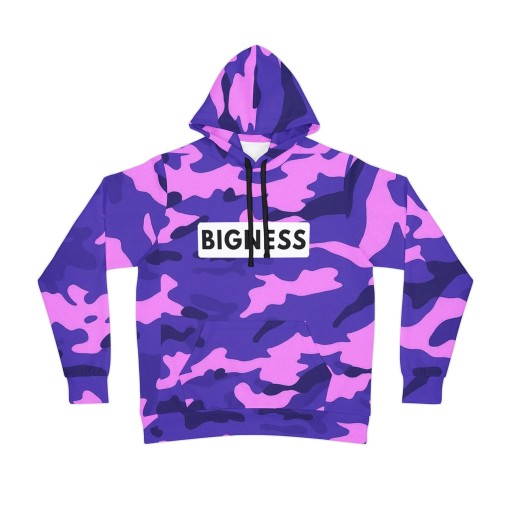 Purple Camo Bigness Hoodie