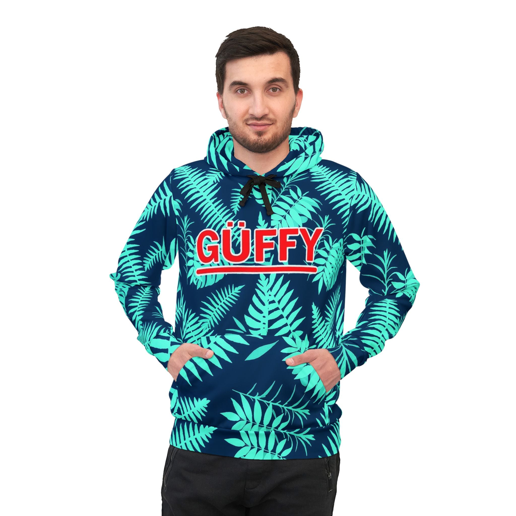 Blue Leaves Guffy Hoodie