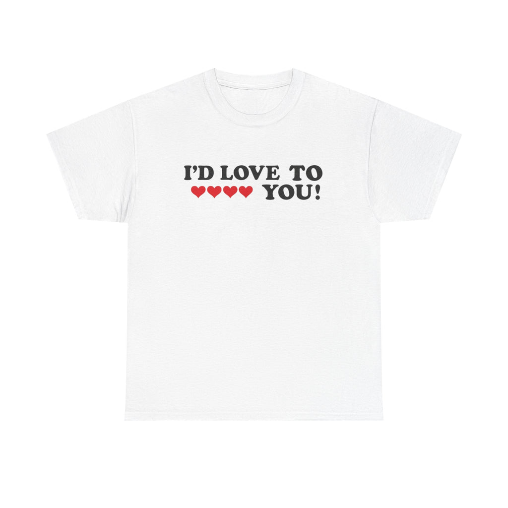 White Heart You T-Shirt