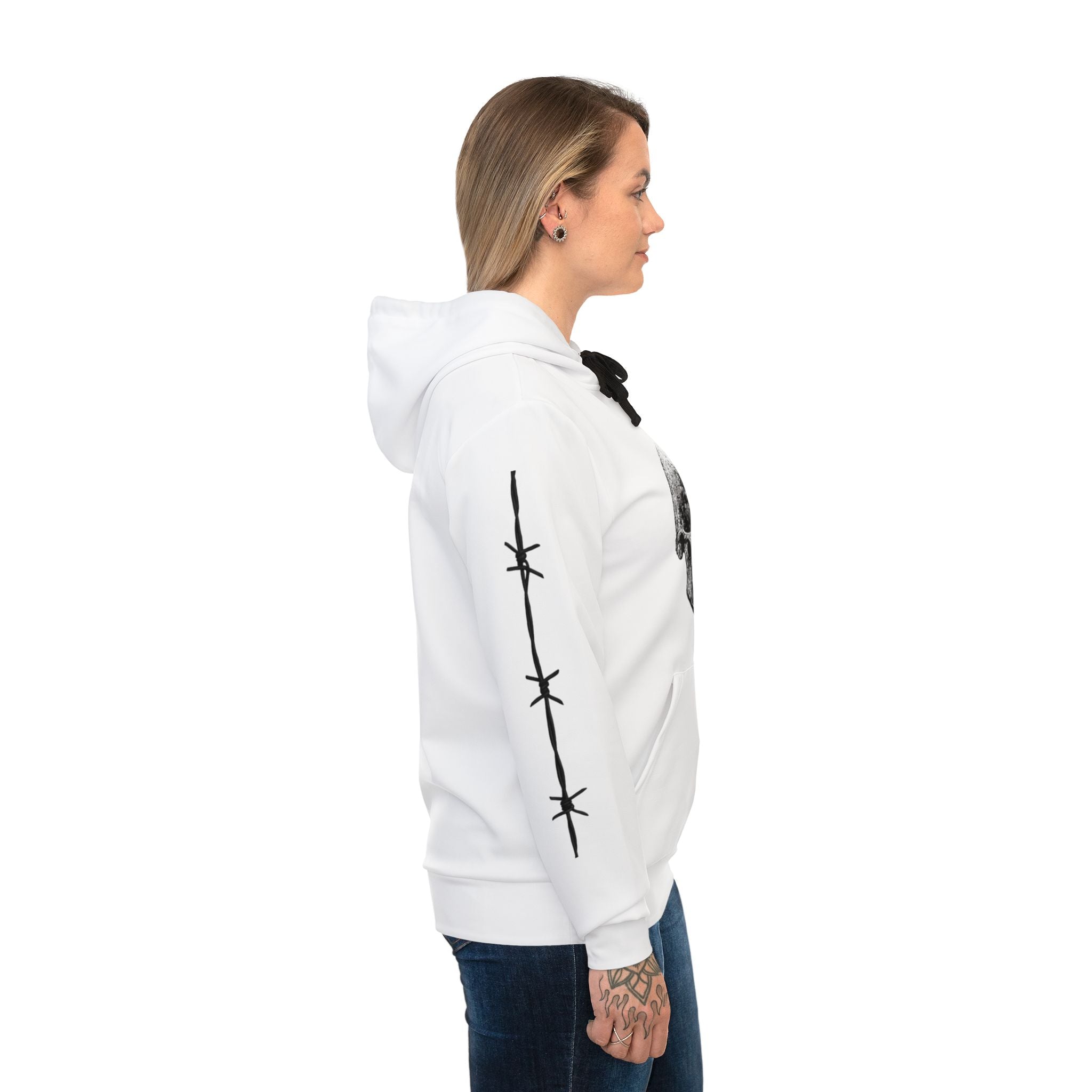 White Skull HS Hoodie