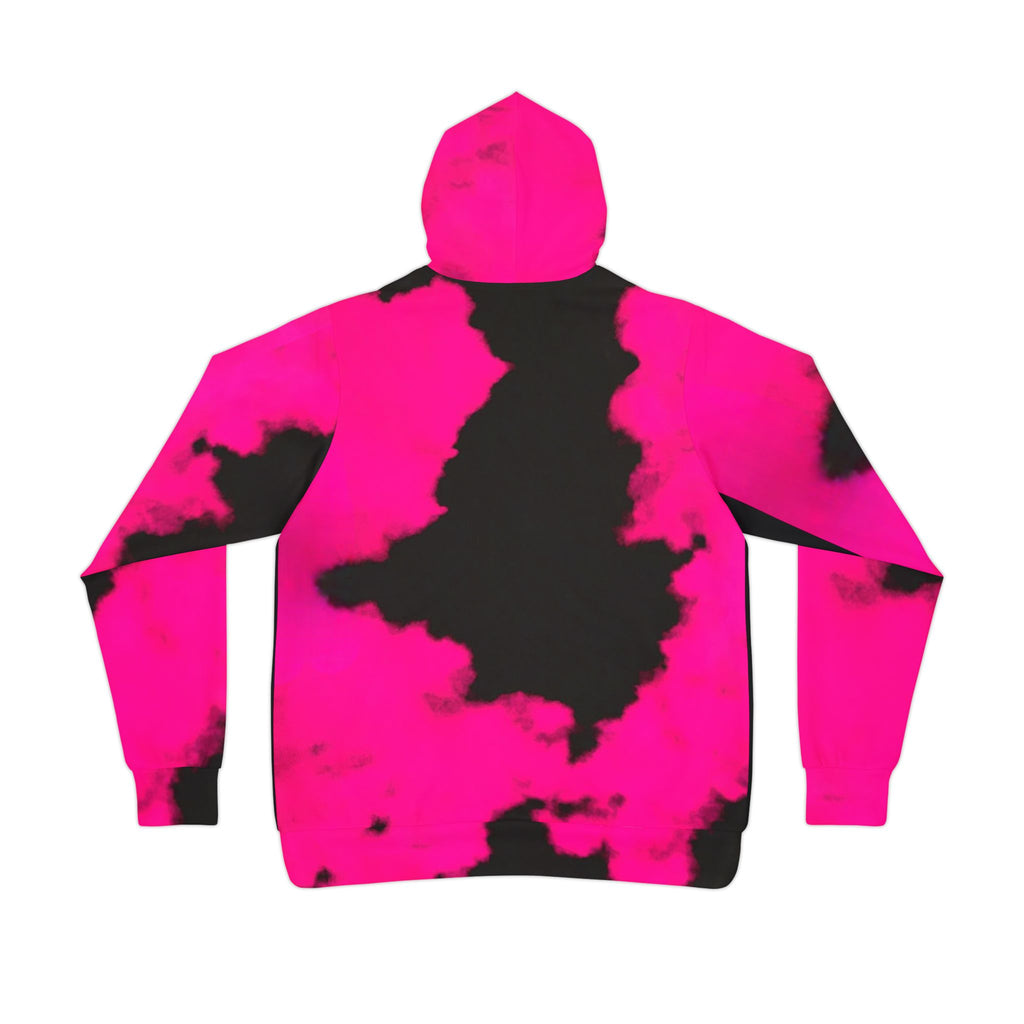 Hot Pink Tie-Dye Guffy Hoodie