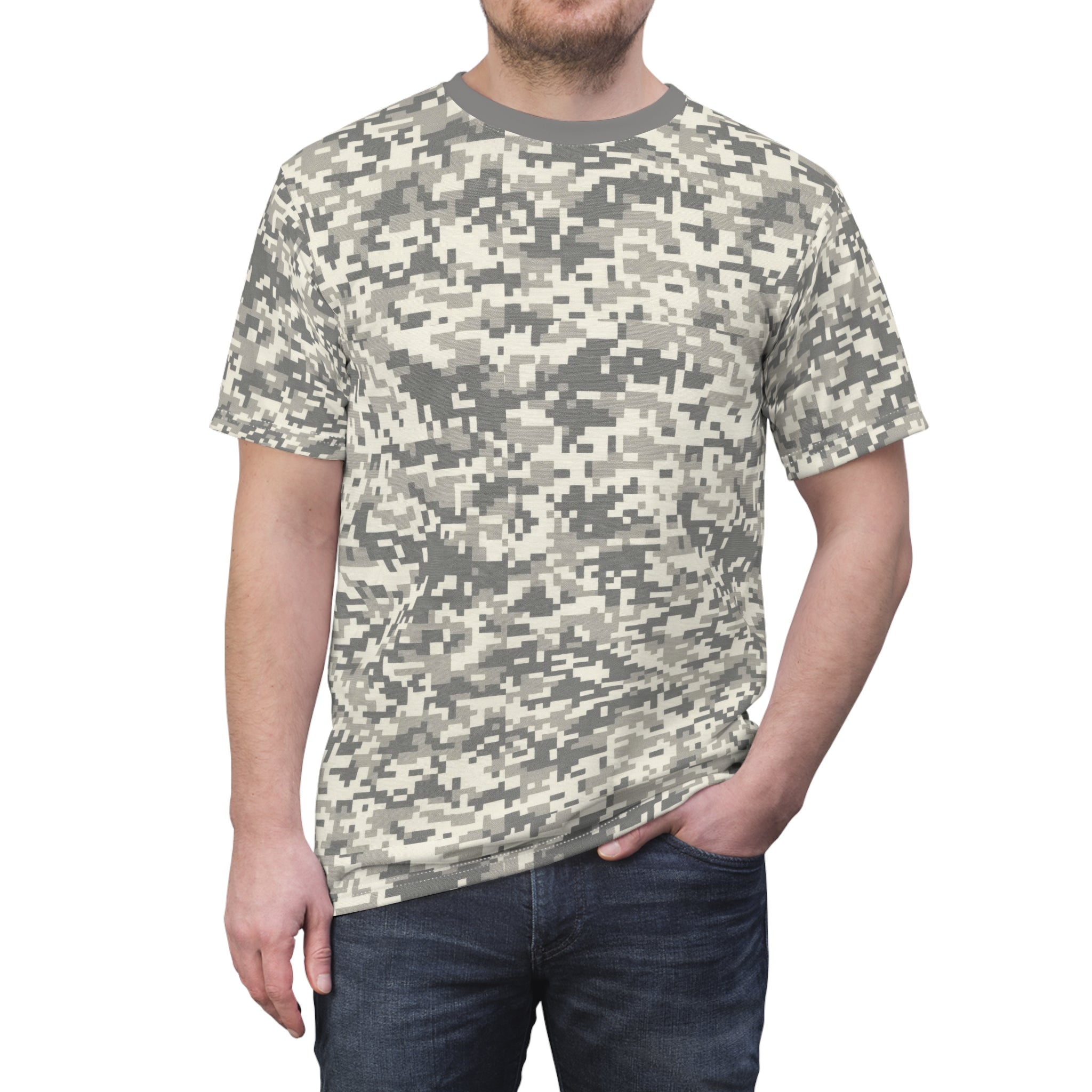 Grey Digital T-Shirt