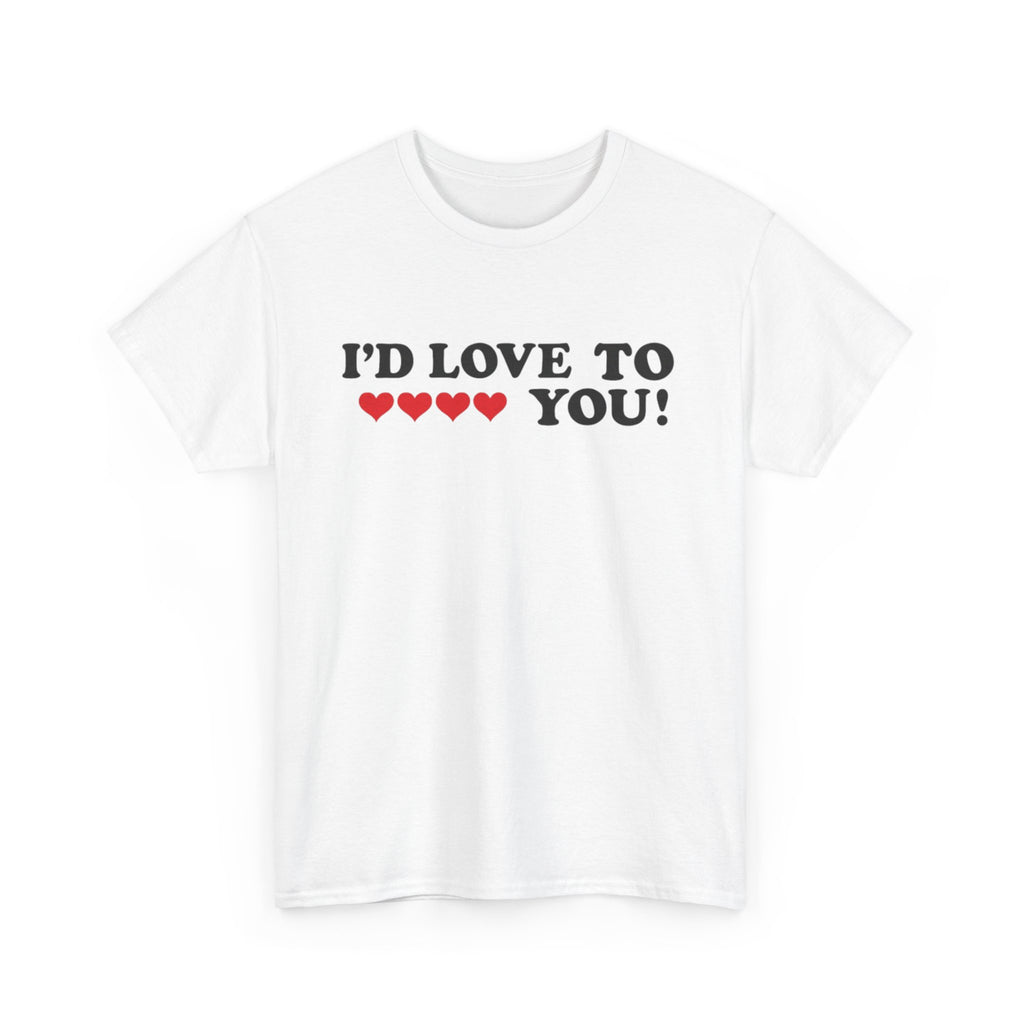 White Heart You T-Shirt